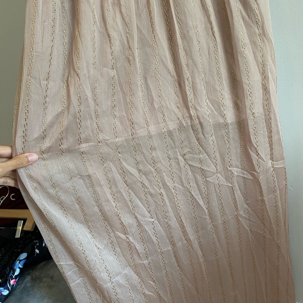 Luxxel Romantic Pink Maxi Cocktail Dress - Picture 5 of 6